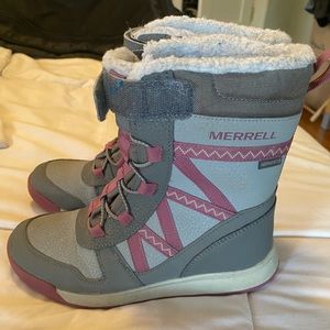 Merrell kids snow crushers